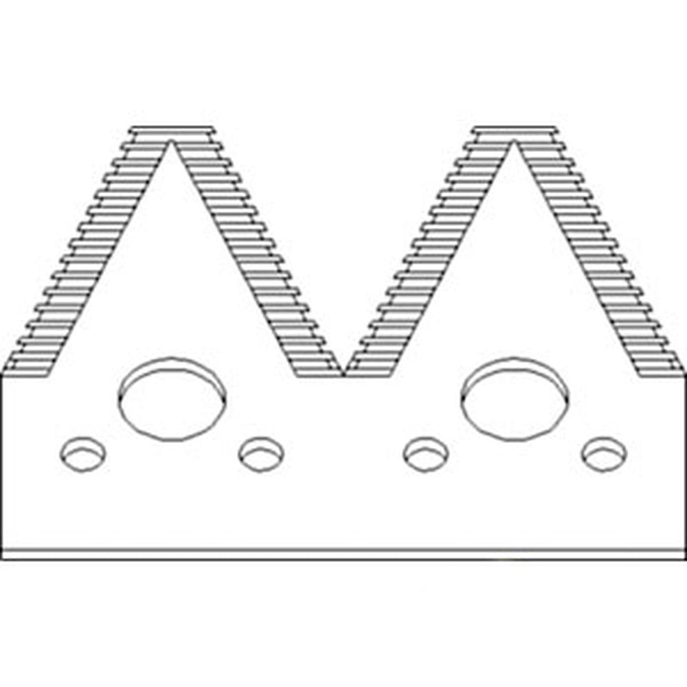 Course Tooth Double Sickle Section Fits John Deere Cutting Platforms/Headers