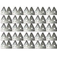 (25) Course Tooth Double Sickle Sections Fits John Deere Cutting Platforms