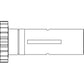 H207015 Fits John Deere Combine Input Shaft Reverser Gear 9560 9660 9670STS