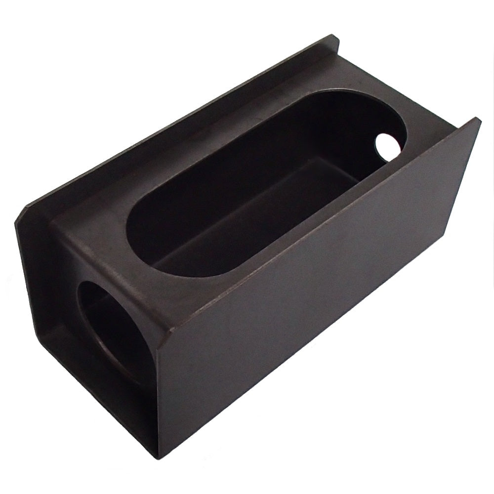 (1) 2" Amber Round & 6" Red Oval Tail Light Steel Box Set