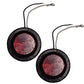6" Oval Red LED Stop/Turn/Tail Light Kit Steel Light Box Trailer/Truck