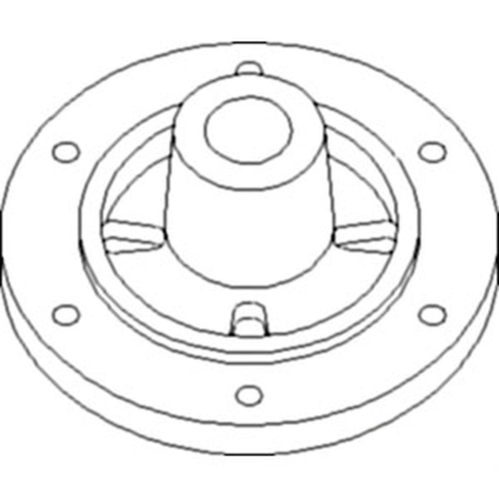 H97574 Fits John Deere Combine Lower Tailings Auger Drive Hub 6620 6622 7720