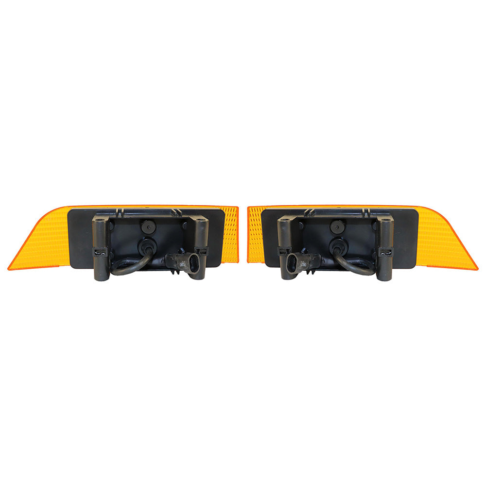 Amber & Red LED Cab Warning Light Kit Fits Case IH Tractors- (Pkg. of 2)