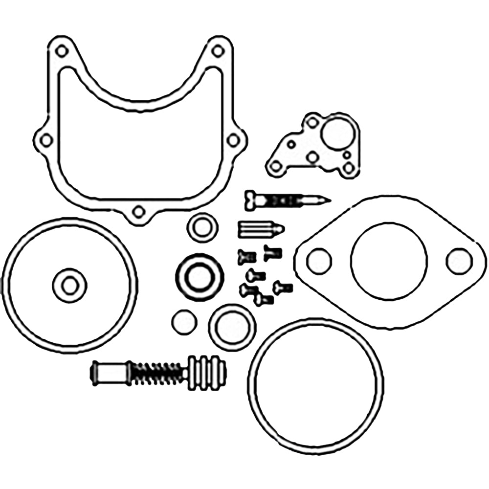 HCK01 3 Cylinder Holley Carburetor Kit Fits Ford NH 1965 - 9/1966 2000 3000