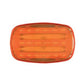 HF18A 6"x4" LED Amber Saftey Magnetic Flasher 2 Function Light