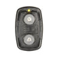 HF18A 6"x4" LED Amber Saftey Magnetic Flasher 2 Function Light