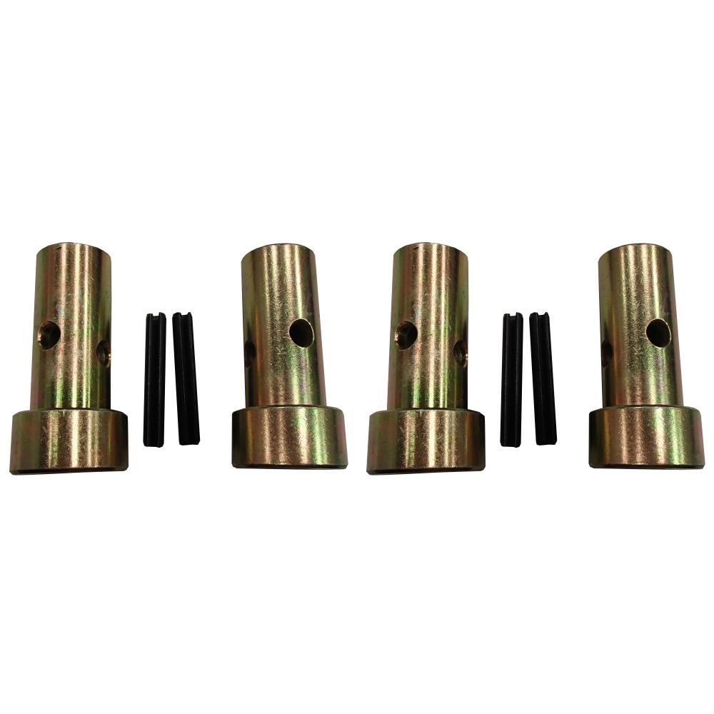 Qty 2: Category 1 Hitch Bushing Pair w/ Roll Pins Fits John Deere