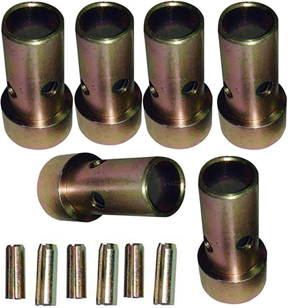 Qty 3: Fits CAT. II Hitch Bushing Pair w/ Roll Pins Fits Universal Products