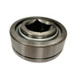 Premium GW208PP17 AG Disc Harrow Bearing 1-1/8" Square Bore  DC208TTR17