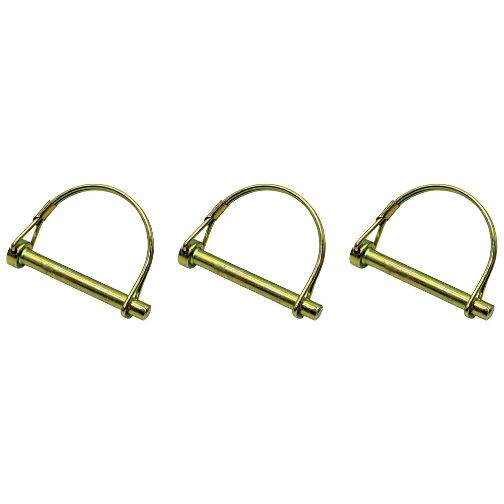 Three  PTO Round Shaft Locking Pins 5/16” x 2-1/4” - P516PTL 0268755