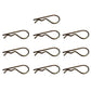 Ten (10) 2-15/16 Inch Long Hair Pins Cotter Pins
