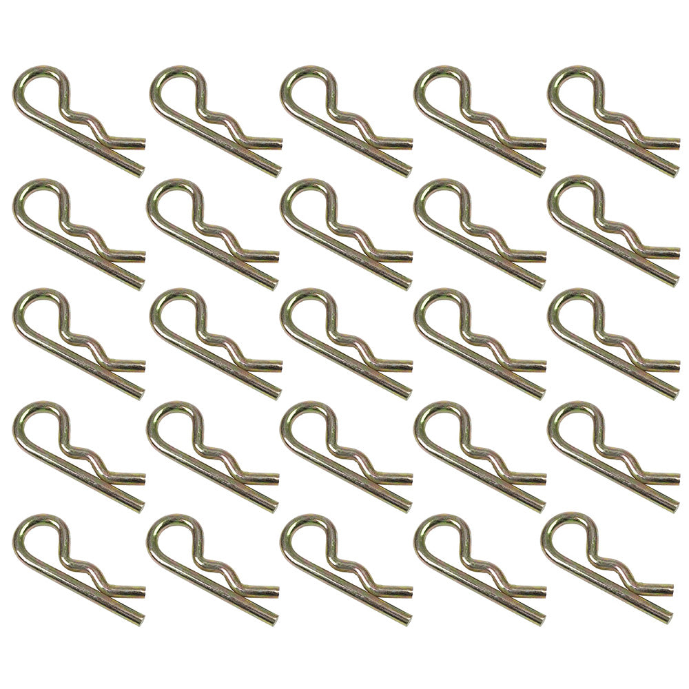 (25) HP2 Tractor Attachment Hair Pin Clip 1/4" X 4-3/8"