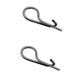 Two (2) Pack Twist Lock Hair Pins Fits Universal Tractor Hitch Implement Use 5/32"x7/8"