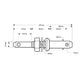 S.206 Lower Link Implement Pin - Dual (Fits CAT. 1/2)