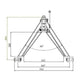 Quick Hitch: A-Frame Designed System (Fits CAT.2) 75 x 45 x 5.5mm