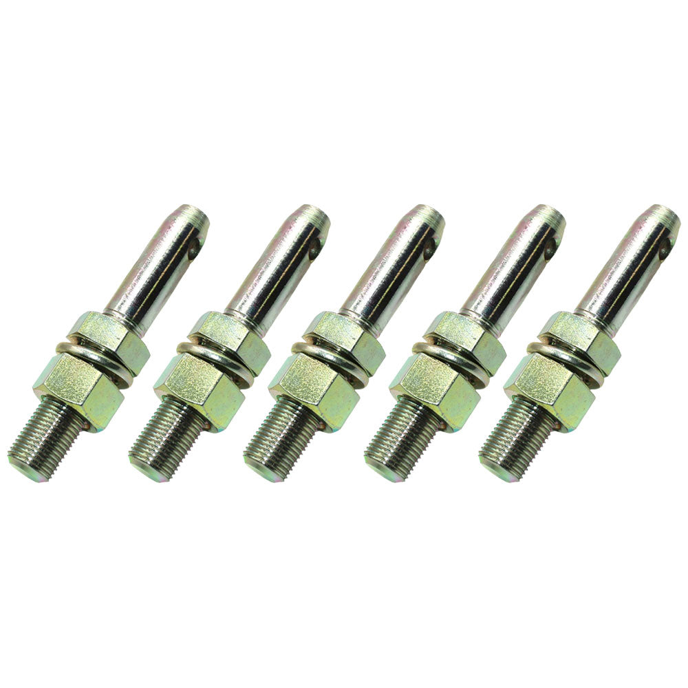 Qty 5: Adjustable Lift Arm Pin (Fits CAT. 0) Fits John Deere Replaces PM03137
