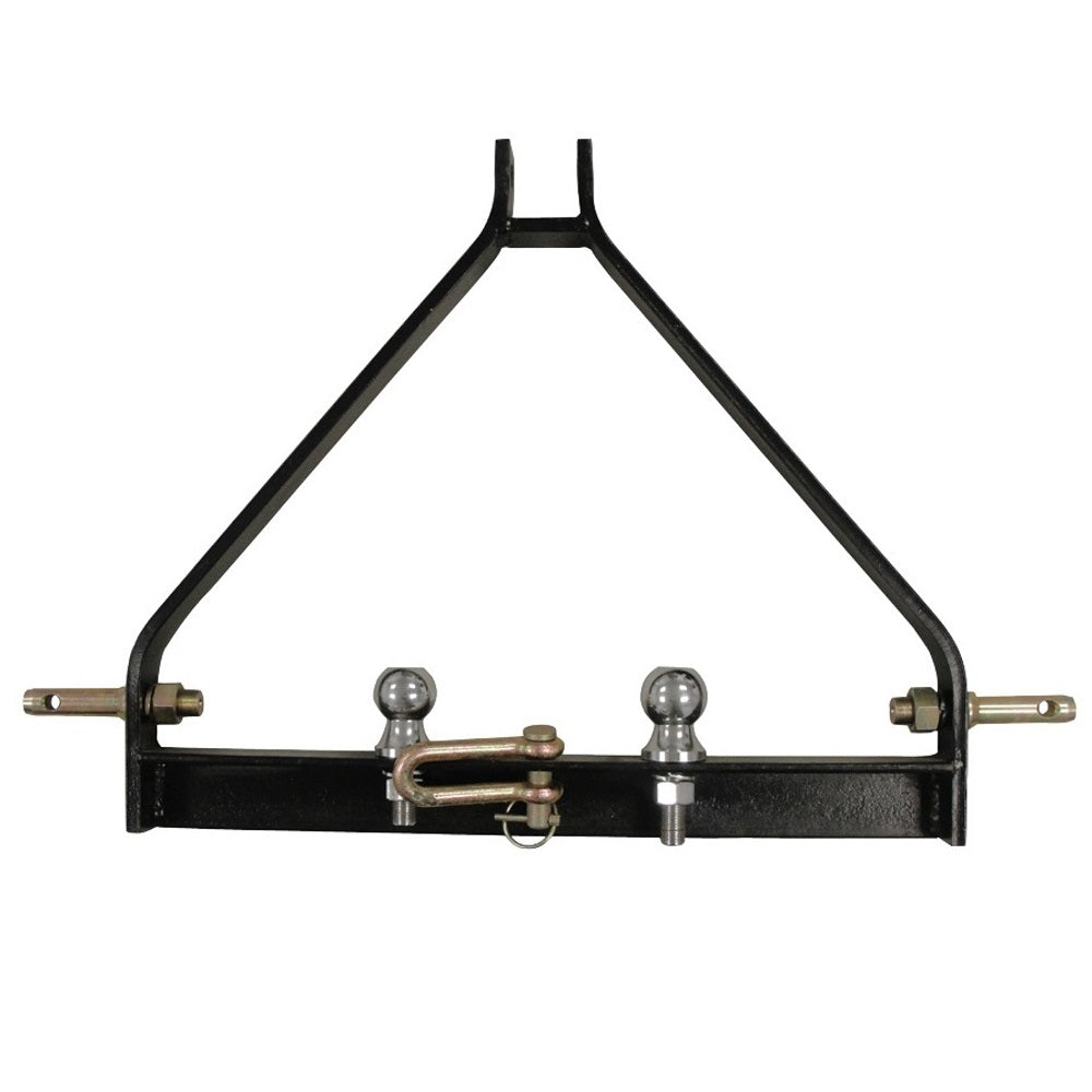 3 Pt Trailer Hitch Attachments 2" Ball & Clevis Drawbar Fits CAT 1 Tractor for K