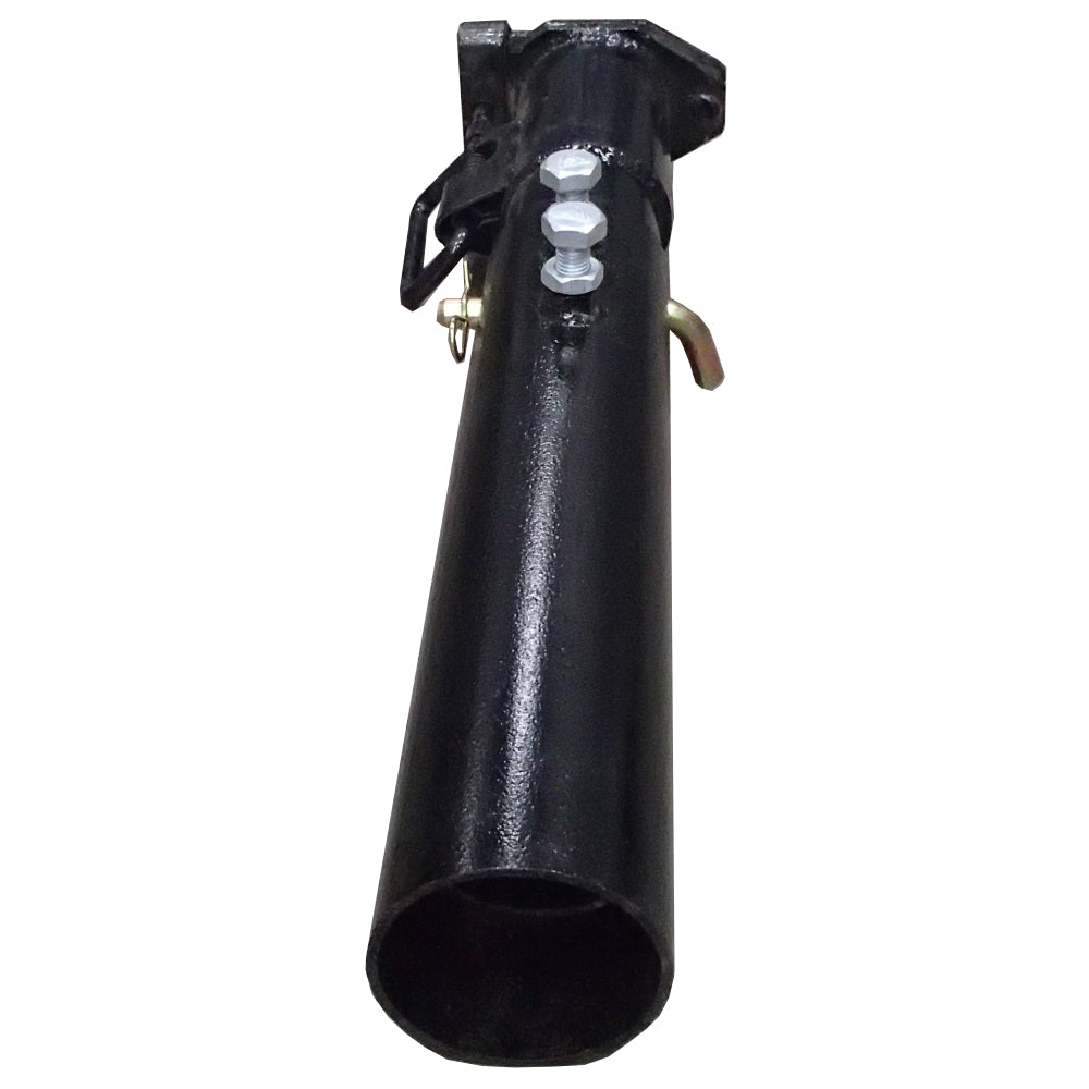 Round Tube Gooseneck Coupler w/ 2 Set Screws & Pins - 2-5/16", 25K