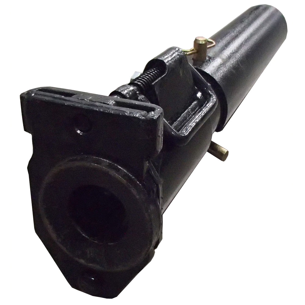 Round Tube Gooseneck Coupler w/ 2 Set Screws & Pins - 2-5/16", 25K