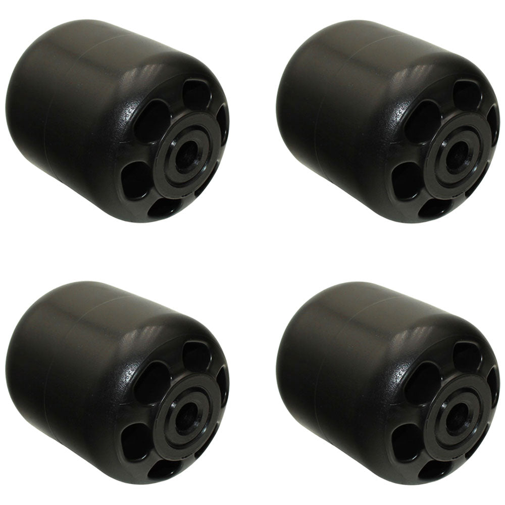 K5763-46250 Set of 4 Anti Scalp Roller Wheels Fits Kubota RCK Models 1/2 x 3 x 4