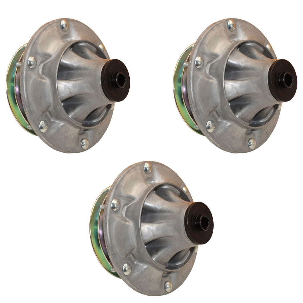 3 Pack Mower Deck Spindles Fits John Deere 717E 727 737 757 777 797 TCA13807