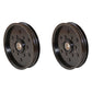 2PK Flat Idler Pulley Fits John Deere fits Scott GX 255 325 LT 150 160 AM106627