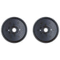 Qty 2: Flat Idler Pulley
 Fits John Deere Replaces AM106627
