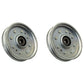 2PK Flat Idler Pulley Fits John Deere AM107468 AM37249 240 245 265 285 320