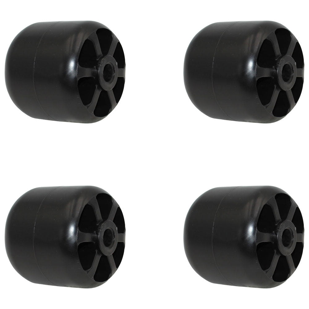 (4) M115245 Mower Deck Anti-Scalp Wheels Fits John Deere Lawn Mowers 72-129