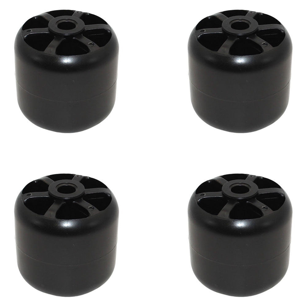 (4) M115245 Mower Deck Anti-Scalp Wheels Fits John Deere Lawn Mowers 72-129