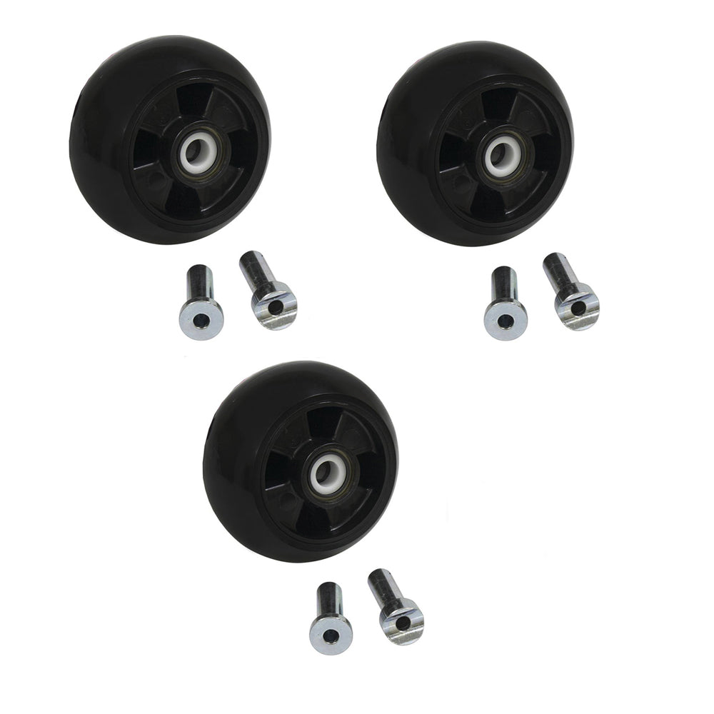 Qty 3: Deck Wheel Kit Fits John Deere Replaces AM125172
