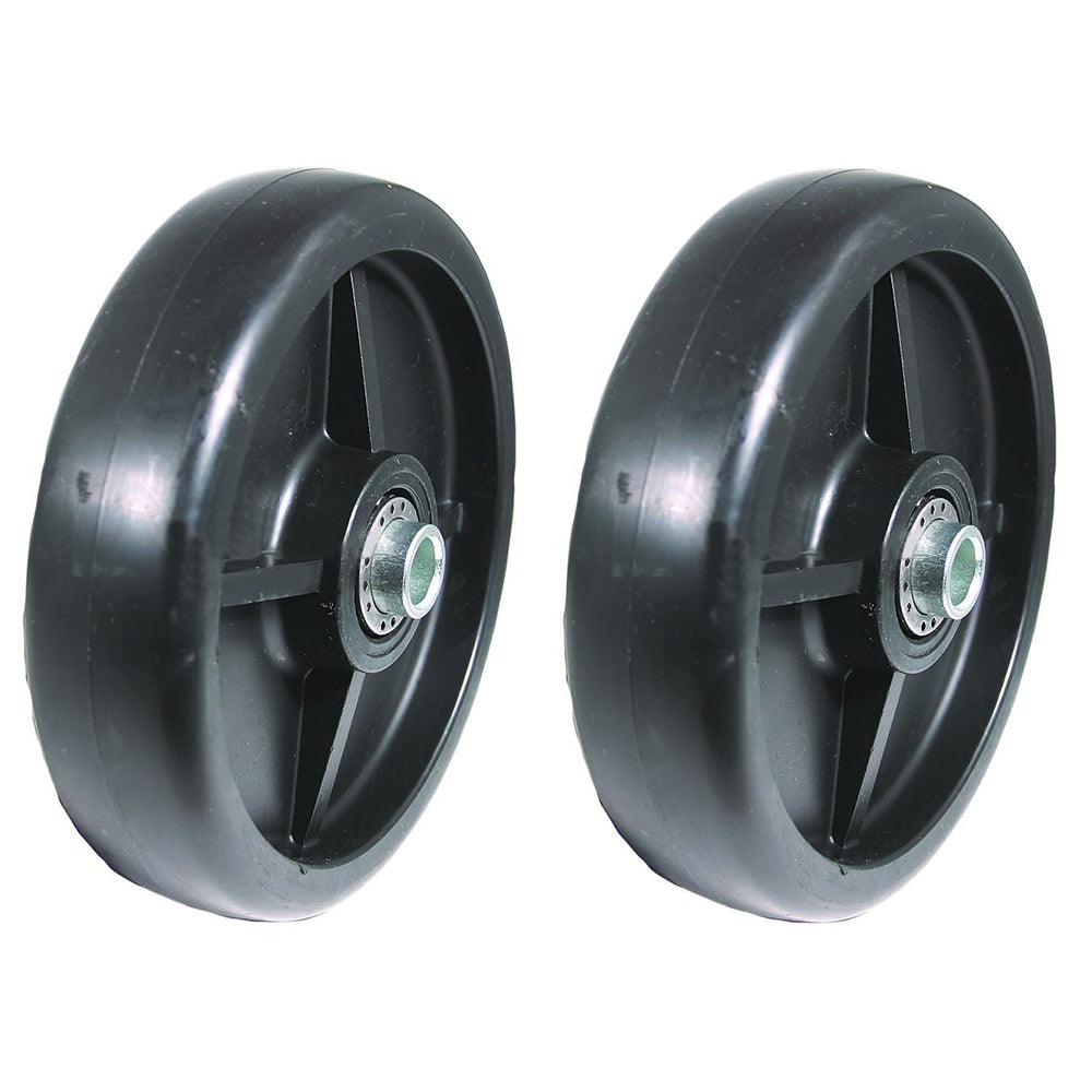 2 Mower Deck Wheel Fits John Deere 60" 445 455 755 855 955 AM107560 6"x 1 1/2