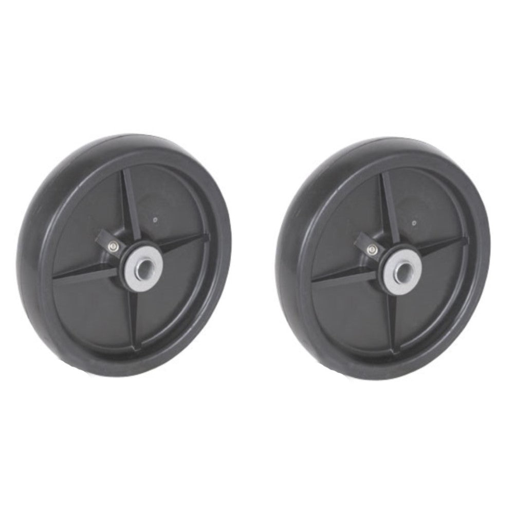 (2) 8"X2" Deck Wheels Fits John Deere 50" 60" 72" Decks Repl AM107561
