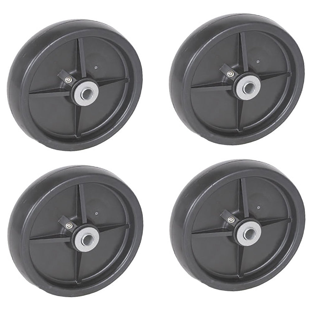 Four Fits John Deere 60" Mower Deck Wheels 425 445 455 755 855 AM107561