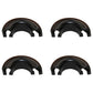(8) Black D-Ring Isolators & (16) Silencers for 3/4" D-Rings Replaces JJKML025