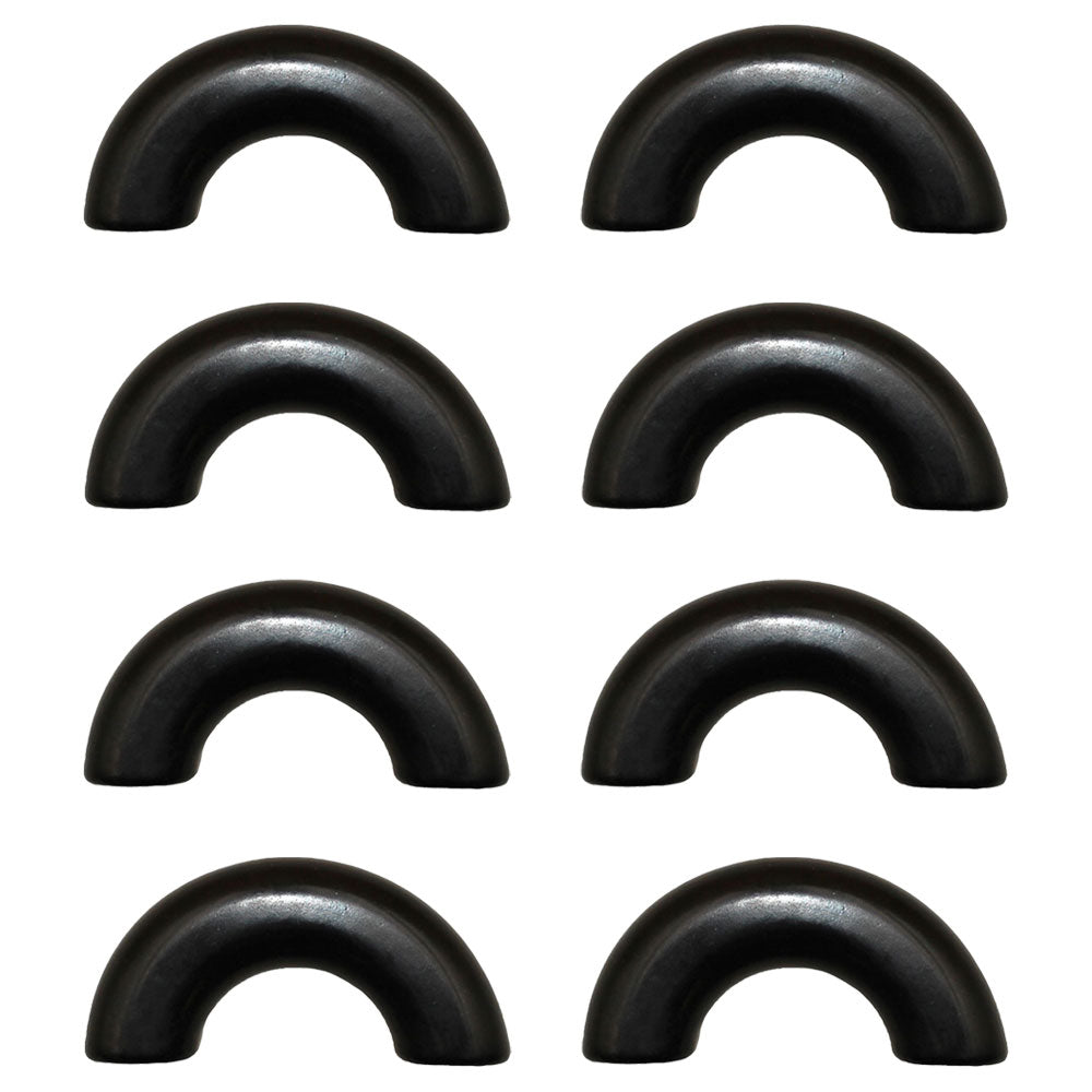 Qty 8: Black D-Ring Isolators Fits Universal Replaces 51-0515B