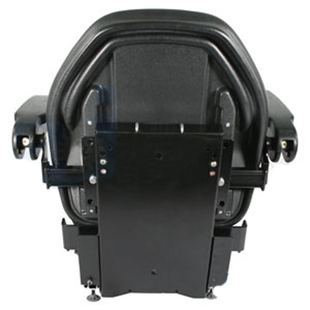 HIS360 Industrial High Back Seat w/ Suspension, Slide Tracks & Arm Rests