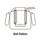 HIS360 Industrial High Back Seat w/ Suspension, Slide Tracks & Arm Rests