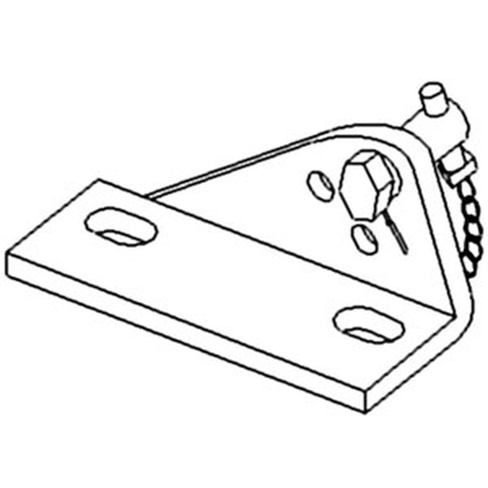 Left Hand Stabilizer Bracket Fits Massey Ferguson Replaces 181775M91