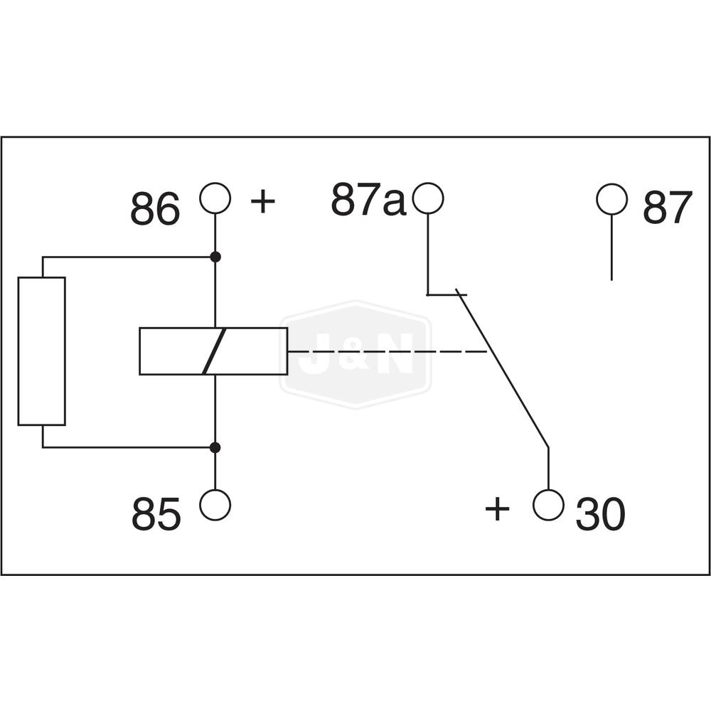 HLA-931680011-JN Hella Mini Relay