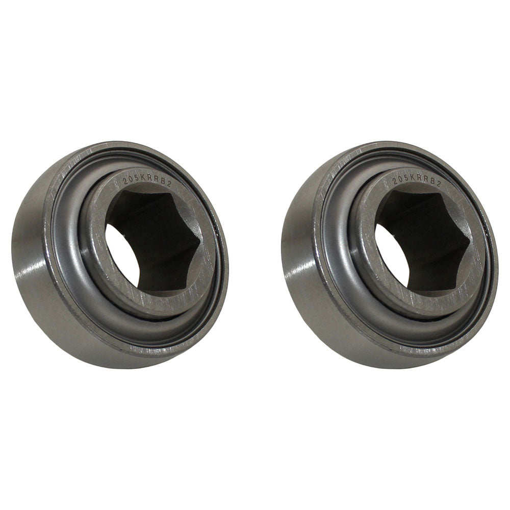 Qty 2: Pre-Lube Hex Bore Spherical Ball Bearing Fits John Deere Replaces AA22097