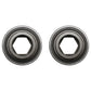 50775 Qty 2: Pre-Lube Hex Bore Spherical Ball Bearing Fits Ford New Holland