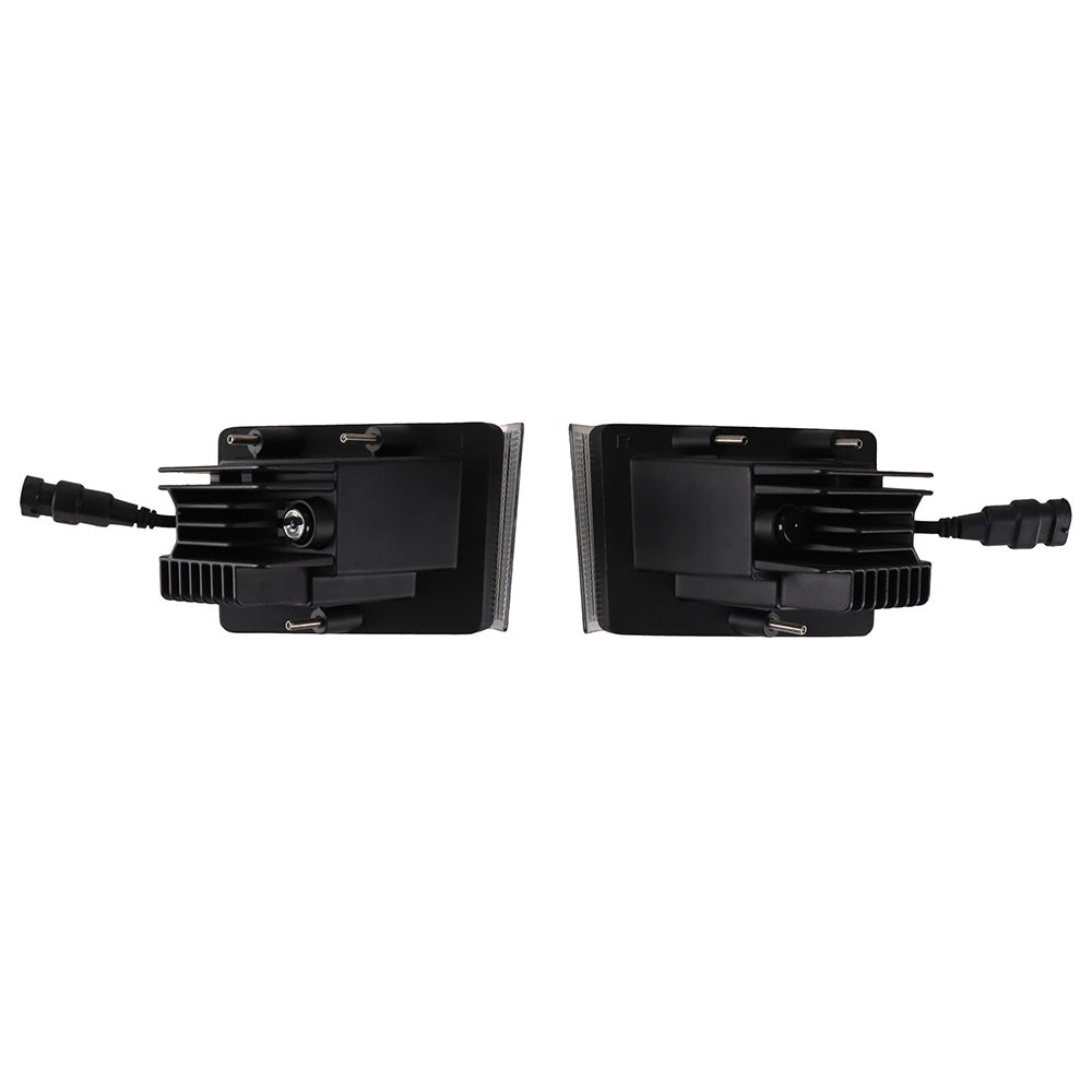 Flood Beam LED Corner Hood Light Kit Fits John Deere 7600 - 7810 Tractors