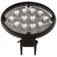 HR173604 Bridgelux LED Flood Beam Light, 2500 Lumens Fits John Deere