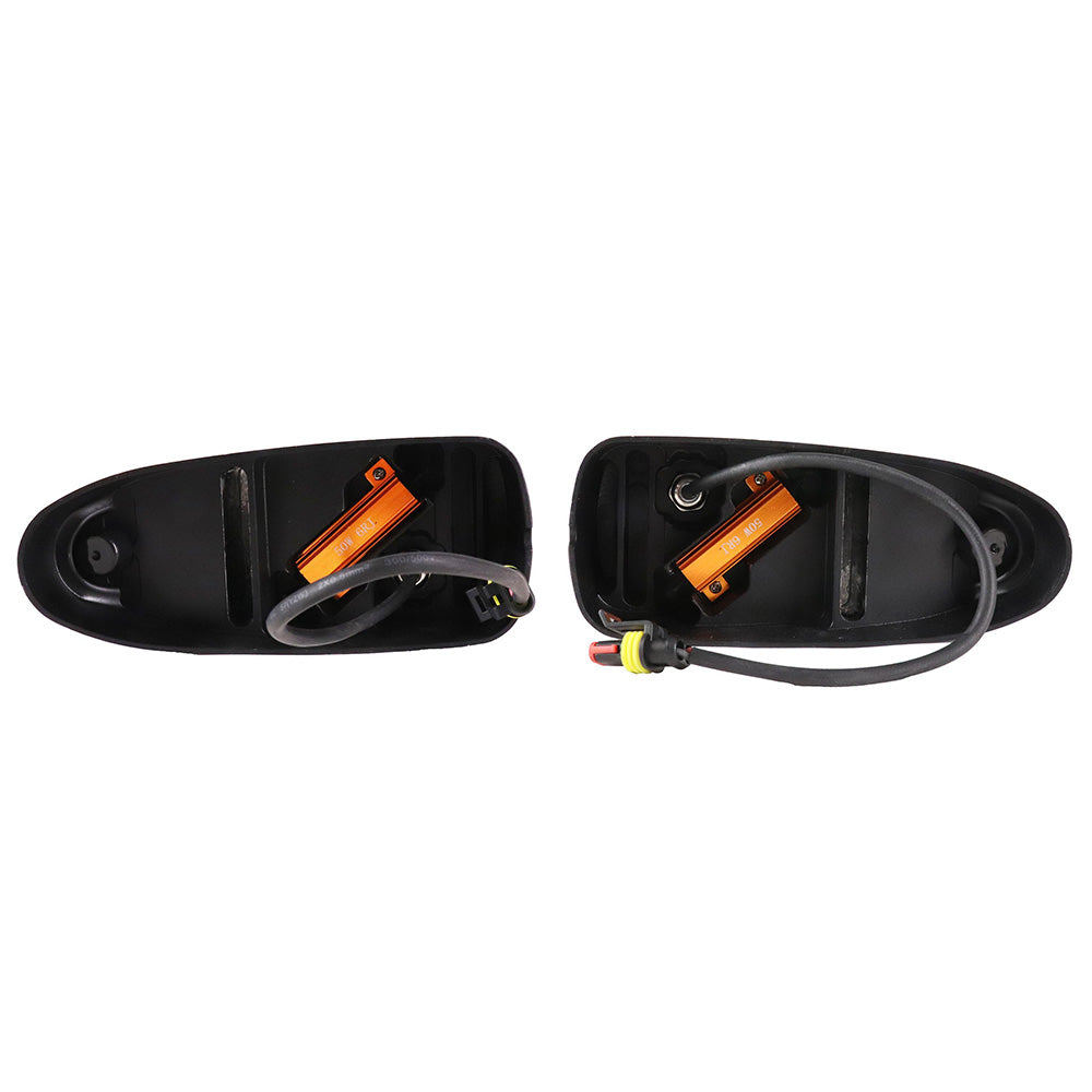 Cab Corner LED Amber Warning Light Kit Fits John Deere Compact Tractors