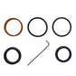 04653-U2010-71 Seal Kit for Several Fits Toyota Lift Trucks 1-3/8" Rod 2" Bore