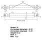 HCW-2030 New 2500 & 3000 PSI Double Acting Cylinder Fits Hercules Models