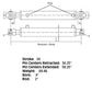 HCW-4024 2500 & 3000 PSI Double Acting Cylinder Fits Hercules Models