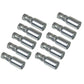 HY04-05FJ Pack of (10) Female JIC 37° Straight Crimp Fittings