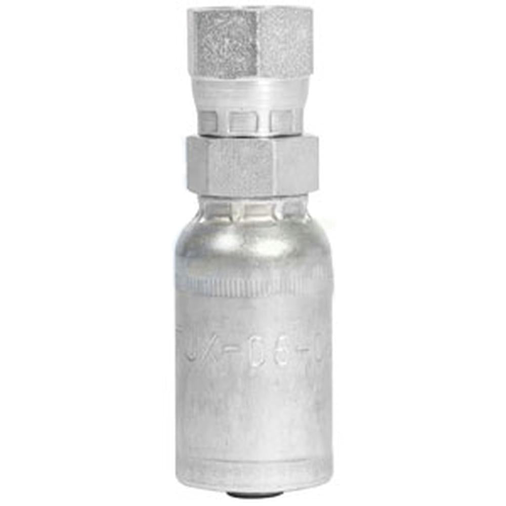 06M-606 Female Jic 37° Swivel Straight Crimp Fitting Fits Universal Products